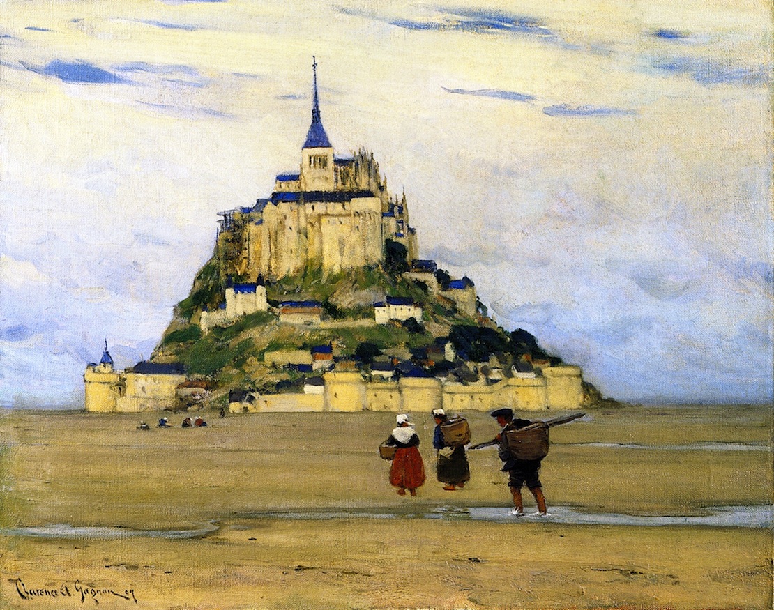clarence-gagnon-mont-saint-michel
