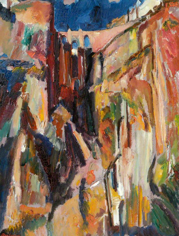 david-bomberg-the-gorge-ronda-1935