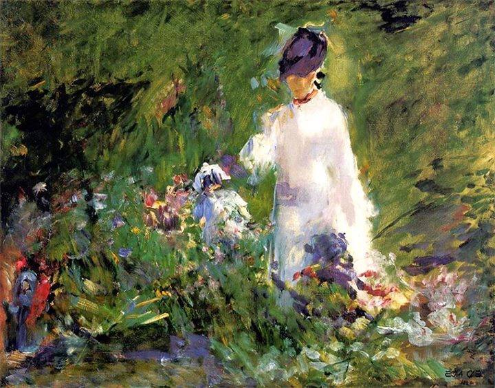 edouard-manet-jeune-femme-parmi-les-fleurs