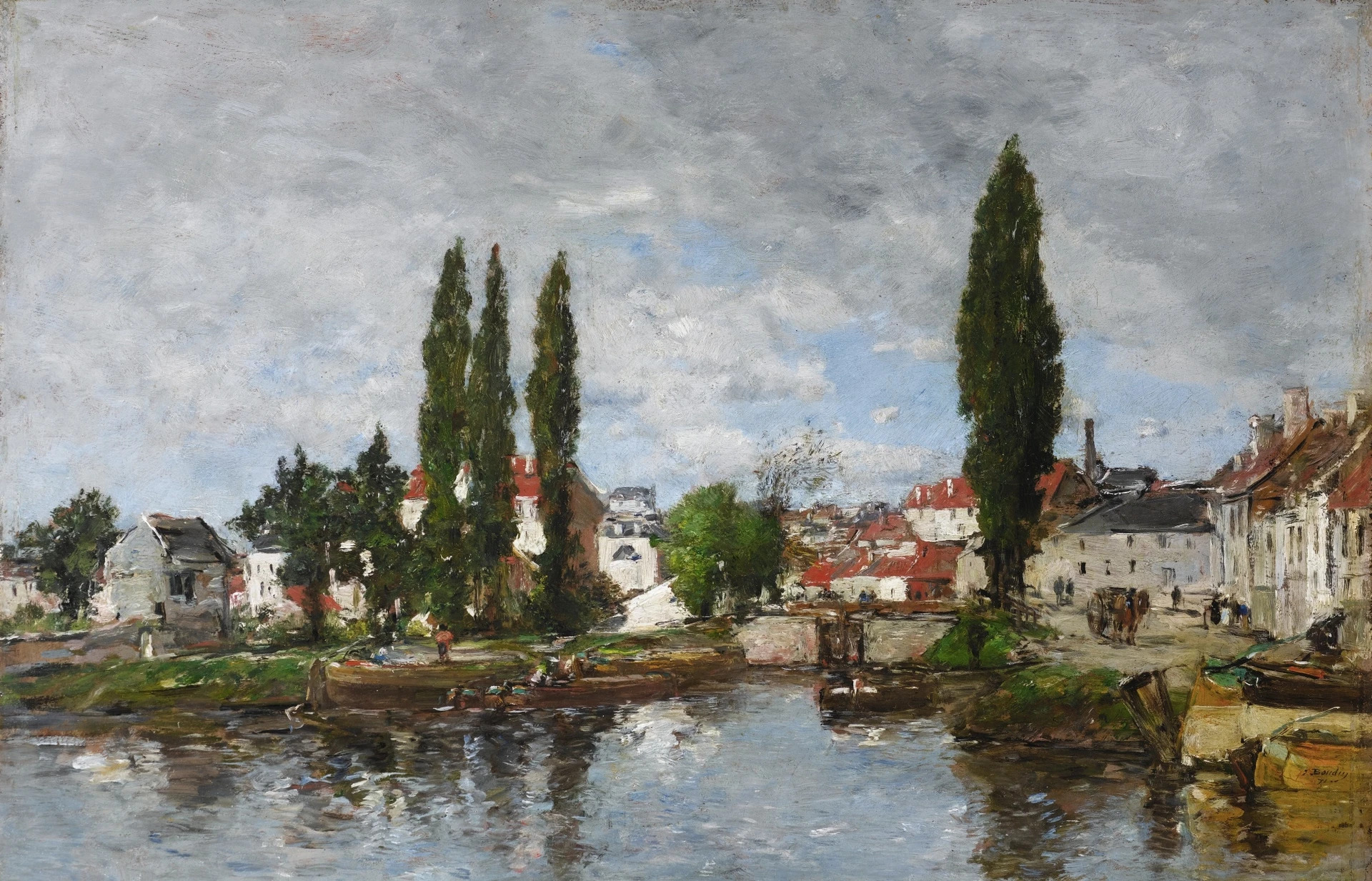 eugene-boudin-le-canal-de-louvain