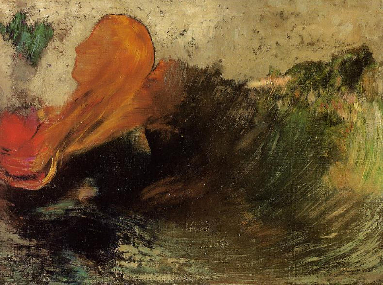 odilon-redon-the-death-of-ophelia
