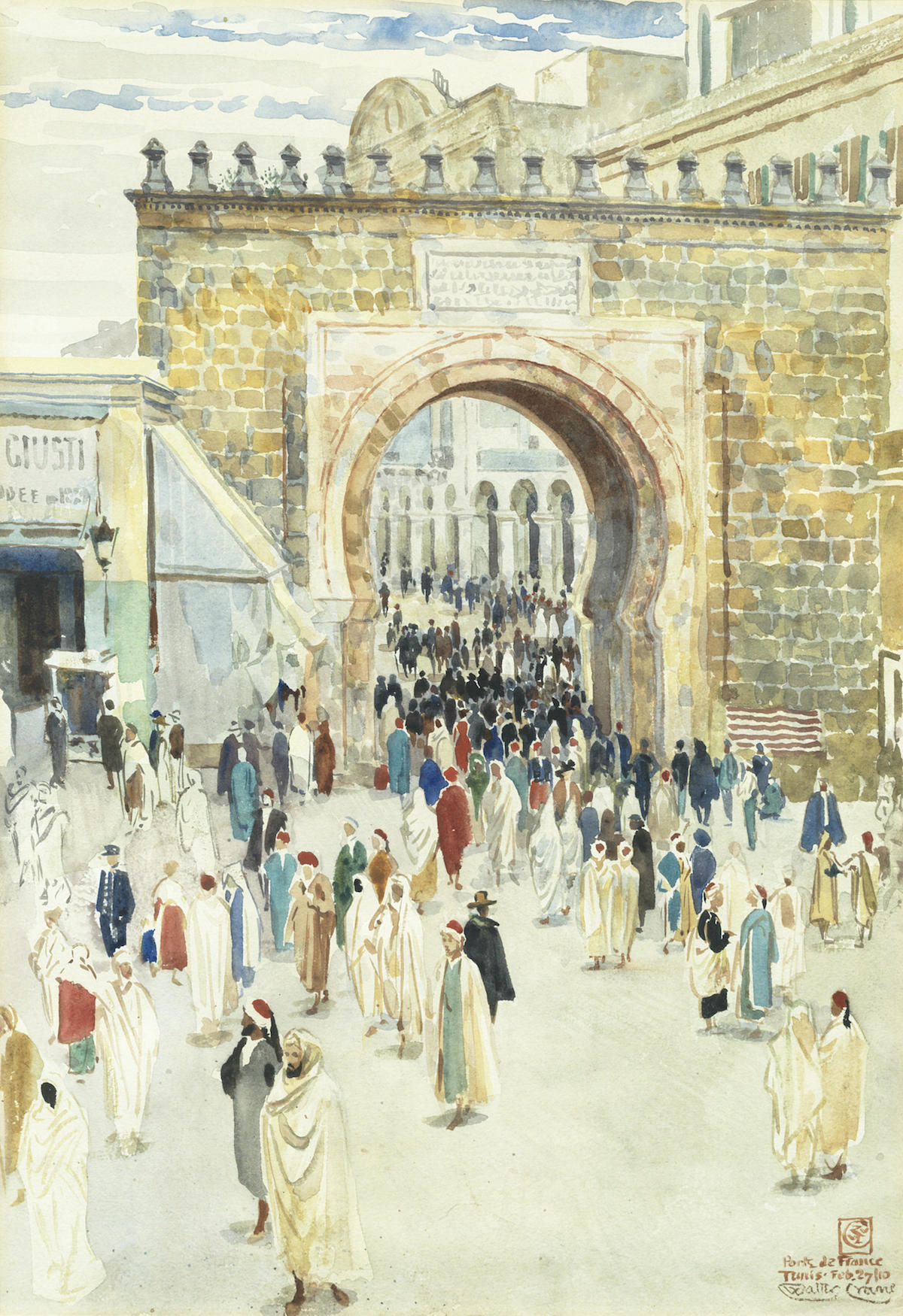 walter-crane-porte-de-france-tunis